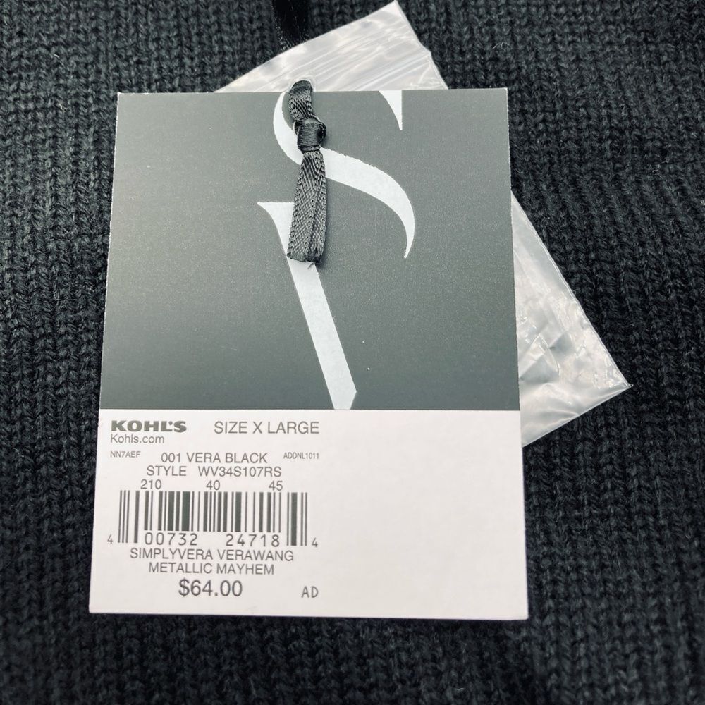 NWT Simply Vera Vera Wang Open Front Cardigan XL … - image 11